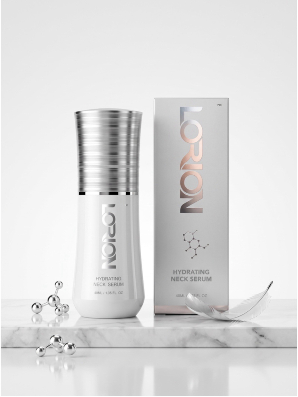 Lorion Hydrating Neck Serum 1.35 Oz 40ml Anti Aging Neck Decollete New In Box